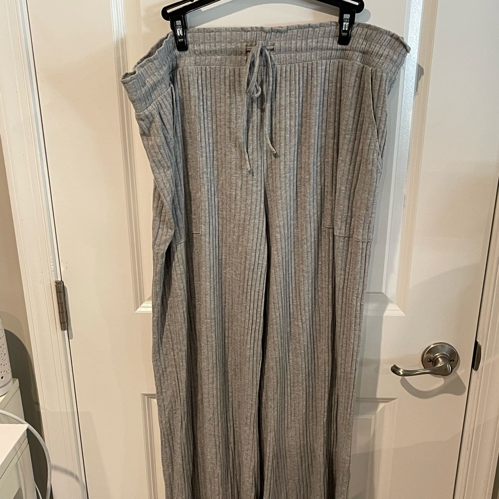 Stars Above Grey Wide Legged Pants